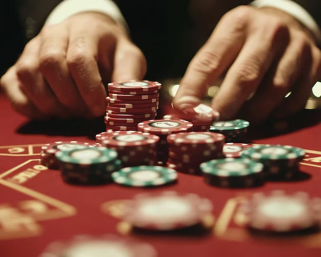 Tampilan permainan Sic Bo di platform avatarslot dengan dealer langsung dan tiga dadu